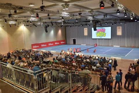 GER International DTB Tennis Congress 2019 04 01 2018 Estrel Congress Center Berlin GER International DTB Tennis Congress 2019 in picture Judy Murray talks about the project Miss Hits nph Mauelshagen nph00321