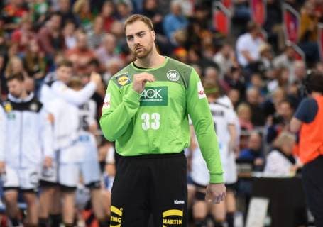04 01 2019 xkhx Hannover Tui Arena German Handball Federation DHB Handball international Germany GER against Czech Czech Republic goalkeeper Andreas Wolff GER disappointed