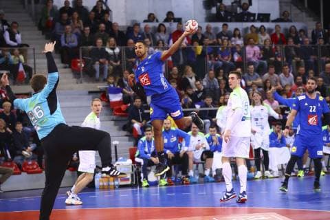 Melvyn Richardson (France) HANDBALL : France vs Slovenie - Match amical - 05 01 2019 GwendolineLeGoff Panoramic 