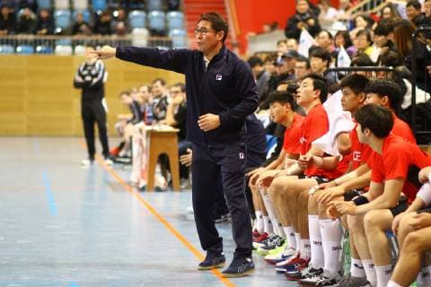 Handball Men Season 2018 19 World Championship 2019 in Germany and Denmark Test match 1 VfL Potsdam Korea Head Coach Cho Young Shin Korea on the sidelines 05 01 19 Copyright: xMatthiasxKochx