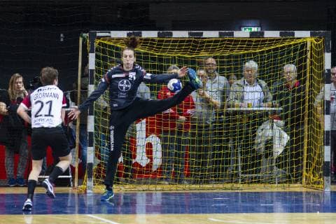 Handball Bundesliga TSV Bayer 04 Leverkusen vs Thueringer HC 17 24 Impressions of the Handball Bundesliga TSV Bayer 04 Leverkusen vs Thueringer HC 17 24 on 6 1 2018 in Leverkusen Ostermann Arena Germany xrkx