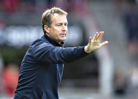 ARCHIVES FC Nordsjaelland trainer Kasper Hjulmand in Alka Superliga championship game fight between AaB and FC Nordsjaelland at Aalborg Portland Park May 18, 2018 FC Nordsjaelland has half a year to find out who will replace Kasper Hjulmand as head coaches It writes Ritzau Monday 7 January 2019 Aalborg Jutland Denmark, detectedSourceLanguage  Copyright: HenningxBagger HenningxBaggerx COP110 spdk20190107-120217-A