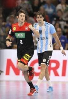 Photo Uwe Gensheimer Germany Handball international on So 06 01 2019 in Kiel Germany Argentina