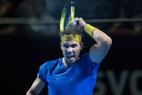 Rafael Nadal of Spain lost to Nick Kyrgios of Australia in the FAST4 at Qudos Banks Arena, Sydney, Australia on 7 January 2019. Copyright: xPeterxDovganx 22530040