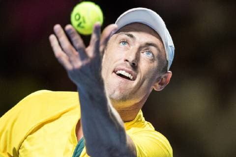 John Millman of Australia in the FAST4 at Qudos Banks Arena, Sydney, Australia on 7 January 2019. Copyright: xPeterxDovganx 22530050