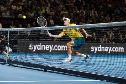 John Millman of Australia in the FAST4 at Qudos Bank Arena, Sydney, Australia on 7 January 2019. Copyright: xPeterxDovganx 22530064