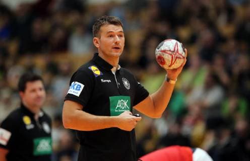 Coach Christian Prokop public training in the run-up to the World Championships in Germany and Denmark Sport Handball DHB National Team Men Season 2018 2019 08 01 2019 GER BRDeutschland