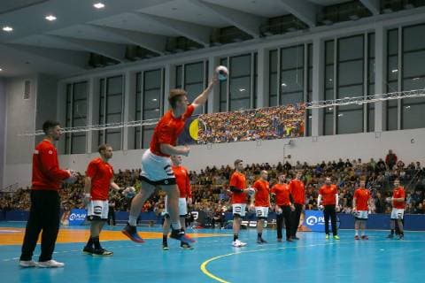 Handball Men Season 2018 19 World Championship 2019 in Germany and Denmark public training of the German national team 08 01 19 Copyright: xMatthiasxKochx