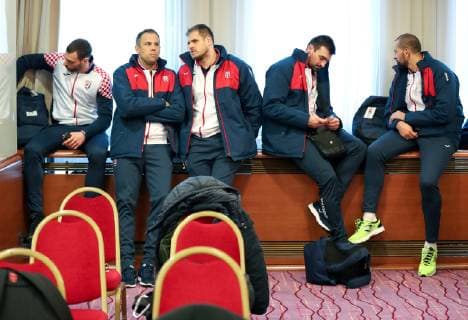 Handball WM, Nationalteam Kroatien Croatian Handball Team 08.01.2019.., Zagreb, Croatia - The arrival of the Croatian Handball Team at the Panorama hotel after preparing for The 2019 IHF World Men™s Handball Championship. The 2019 IHF World Men™s Handball Championship will be held in Denmark and Germany from 10 to 27 January 2019. Ivan Stevanovic.  IgorxKralj PIXSELL