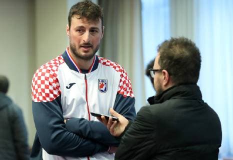 Handball WM, Nationalteam Kroatien Croatian Handball Team 08.01.2019.., Zagreb, Croatia - The arrival of the Croatian Handball Team at the Panorama hotel after preparing for The 2019 IHF World Men™s Handball Championship. The 2019 IHF World Men™s Handball Championship will be held in Denmark and Germany from 10 to 27 January 2019. Domagoj Duvnjak.  IgorxKralj PIXSELL