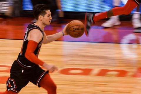 December 30, 2018 - Toronto, Ontario, Canada - Ryan Arcidiacono 51 of the Chicago Bulls in action during the Toronto Raptors vs Chicago Bulls NBA Basketball Herren USA regular season game at Scotiabank Arena on December 30, 2018 in Toronto, Canada (Toronto Raptors won 95-89) Chicago Bulls v Toronto Raptors  - ZUMAn230 20181230_zaa_n230_468 Copyright: xAnatoliyxCherkasovx