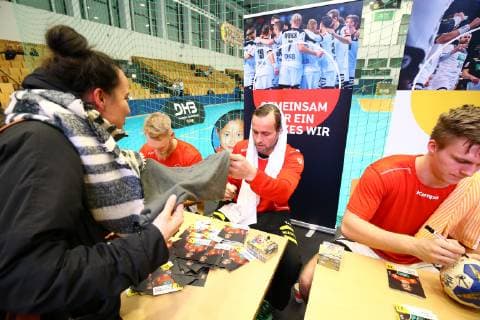 Handball Men Season 2018 19 World Championship 2019 in Germany and Denmark Public Training of the German National Team TW Silvio Heinevetter Nr 12 Germany 08 01 19 Copyright: xMatthiasxKochx
