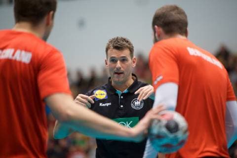 Handball Berlin 08 01 2019 World Championship 2019 Training at Sportforum Hohenschönhausen Christian Prokop Germany Coach