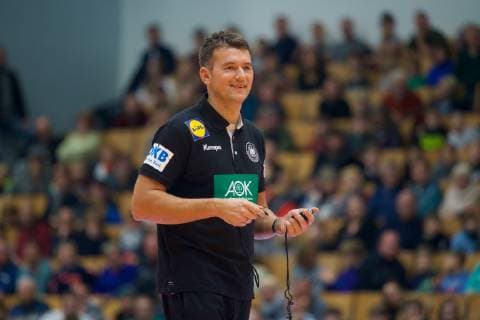 Handball Berlin 08 01 2019 World Championship 2019 Training at Sportforum Hohenschönhausen Christian Prokop Germany Coach