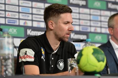 Handball Men World Championship 2019 in Germany and Denmark DHB Press Conference Fabian Wiede Nr 10 Germany 09 01 19 Copyright: xMichaelxHundtx xMatthiasxKochx