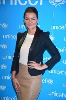 Agnieszka Radwanska becomes UNICEF Good Will Ambassador Agnieszka Radwanska becomes UNICEF Good Will Ambassador on January 09, 2019 in Warsaw, Poland.  EN_01356594_0021