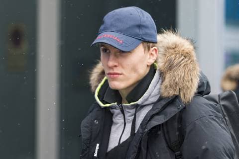 Handball WM GER DEN 19 Arrival of the Icelandic national handball team Hilton Park Hotel Munich 09 01 2019 Â