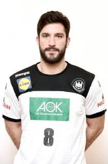 Tim Suton at the DHB press conference for the Handball World Championship 2019 on 03 01 2019 at the Steigenberger Hotel Treudelberg in Hamburg Portrait Portrait Portrait Camera view Studio German Men Handball National Team German Handball Federation DHB Team Men Tim Suton Hamburg Copyright: xPubx Eibner-Pressefotox EP_pub