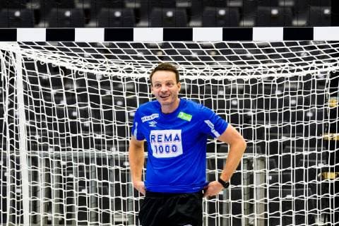 190110 Christian Berge coach of Norway during a training session on January 10 2019 in Herning Photo Jon Olav Nesvold BILDBYR u0081N kod JE 160390, detectedSourceLanguage  Copyright: JONxOLAVxNESVOLD BB190110JE006