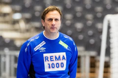 190110 Steinar Ege goalkeeper coach of Norway during a training session on January 10 2019 in Herning Photo Jon Olav Nesvold BILDBYR u0081N kod JE 160390, detectedSourceLanguage  Copyright: JONxOLAVxNESVOLD BB190110JE051