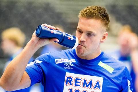 190110 Espen Lie Hansen of Norway during a training session on January 10 2019 in Herning Photo Jon Olav Nesvold BILDBYR N kod JE 160390, detectedSourceLanguage  Copyright: JONxOLAVxNESVOLD BB190110JE062