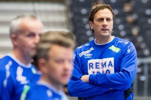 190110 Steinar Ege goalkeeper coach of Norway during a training session on January 10 2019 in Herning Photo Jon Olav Nesvold BILDBYR u0081N kod JE 160390, detectedSourceLanguage  Copyright: JONxOLAVxNESVOLD BB190110JE067