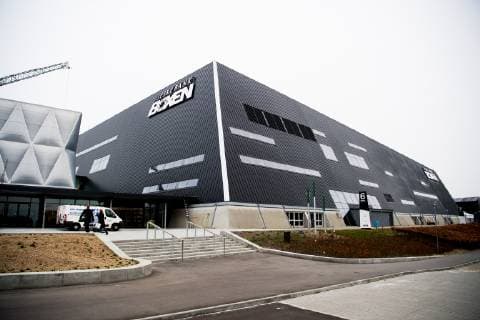 190110 General exterior view of Jyske Bank Boxen during a training session on January 10 2019 in Herning Photo Jon Olav Nesvold BILDBYR u0081N kod JE 160390, detectedSourceLanguage  Copyright: JONxOLAVxNESVOLD BB190110JE085