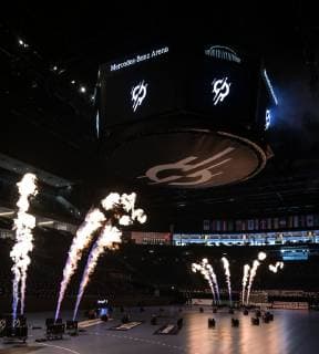 Handball WM Korea Germany on 10 01 2019 in the Mercedes Benz Arena in Berlin Rehearsals for the Opening Ceremony xMNx