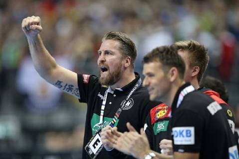 10 01 2019 Handball IHF World Championship Denmark and Germany 2019 Preliminary Round Group A Korea Germany in the Mercedes Benz Arena Berlin Team Manager Oliver Roggisch Germany