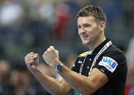 10 01 2019 Handball IHF World Championship Denmark and Germany 2019 Preliminary Round Group A Korea Germany in the Mercedes Benz Arena Berlin National Coach Christian Prokop Germany