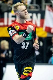 Germany vs. Korea Handball World Championship 2019 10 01 2019 Matthias Musche GER 37 at the match between Germany and Korea at the Handball World Championship in Berlin on 10 01 2019 Berlin BER Germany Mercedes Benz Arena