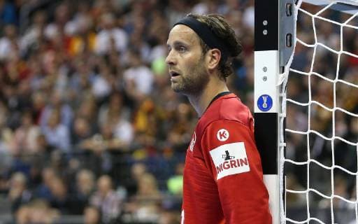 Silvio Heinevetter Germany at the opening match Korea vs Germany of the mens handball world championship 2019 on 10 01 2019 in the Mercedes Benz Arena in Berlin Handball world championship 2019 Group A Korea vs Germany