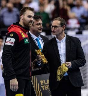 Handball WM Korea Germany on 10 01 2019 in the Mercedes Benz Arena in Berlin Man of the Match for Andreas WOLFF Germany xMNx