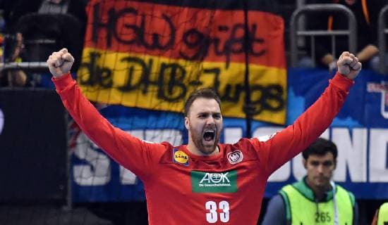 Jannik Kohlbacher Germany back litter Jaewan Jeong Korea Seungdo Na Korea Korea Germany Korea Germany IHF Handball World Championship 2019 Hanball World Championship 2019 Men Men Men Handball men Handball Germany Germany Preliminary Round Group A group A Berlin 10 1 2019