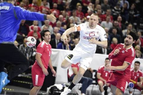 Men s IHF Handball World Championship Group C match between Denmark and Chile in Copenhagen Denmark on Thursday Jan 10 2019 Copenhagen, detectedSourceLanguage  Copyright: MadsxClausxRasmussenx COP101 spdk20190110-213105-L