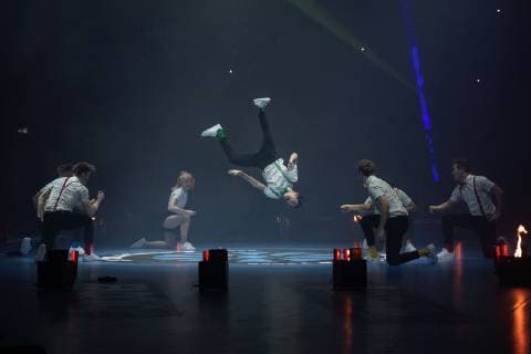 Handball WM Korea Germany on 10 01 2019 in the Mercedes Benz Arena in Berlin Show for the Opening Ceremony xMNx