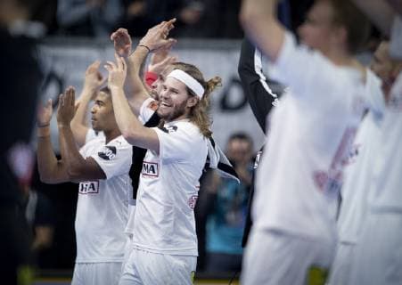 Mikkel Hansen of Denmark after the men s IHF Handball World Championship match in Group C between Denmark Chile in Copenhagen Denmark on Thursday Jan 10 2019 Copenhagen Denmark, detectedSourceLanguage  Copyright: Scanpix LiselottexSabroex COP101 spdk20190110-215421-L