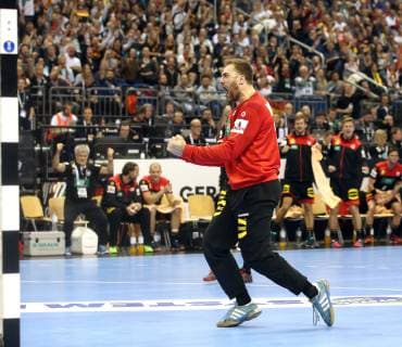 GER Handball WM 2019 Germany vs Korea 10 01 2019 Mercedes Benz Arena Berlin GER Handball WM 2019 Germany vs Korea Andreas Wolff GER 33 nordphotox xEngler nph00076