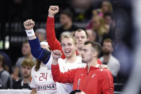 Denmark vs Chile World Cup Group C Handball match at Royal Arena in Copenhagen Denmark Thursday january 10th 2019 Copenhagen Danmark Denmark, detectedSourceLanguage  Copyright: LiselottexSabroex COP101 spdk20190110-213726-L