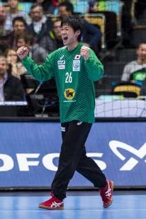 Munich Germany 11 January 2019 World Cup 2019 Men Group B Japan vs Macedonia Yuki Kubo Japan Munich Olympic Hall Bayern Germany
