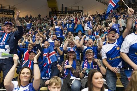 Iceland vs. Croatia Handball World Championship 2019 Fans Â
