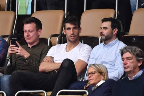 Javi Javier MARTINEZ Bayern Muenchen Mitte as spectator on the Tribuene preliminary round group B Bahrain BRN Spain ESP on 11 01 2019 in Muenchen Germany Olympic Hall Handball World Championship 2019 from 10 01 27 01 2019 in Germany and Denmark