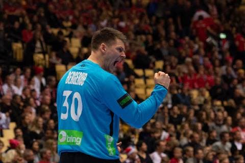 Handball World Championship Tunisia Norway 11 01 2019 at the Jyske Bank Boxen in Herning Torbjorn S BERGERUD Norway xMNx