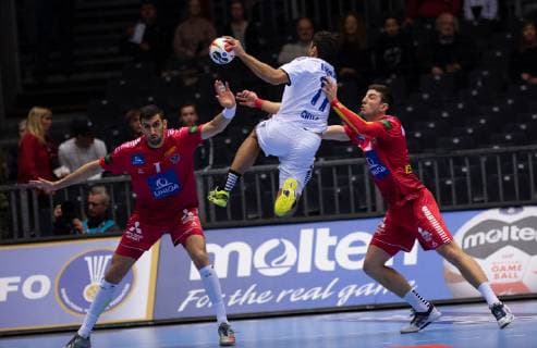 Handball WM Austria Chile on 12 01 2019 at the Jyske Bank Boxing in Herning Esteban Salinas Chile xMNx