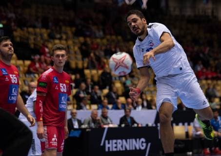 Handball WM Austria Chile on 12 01 2019 at the Jyske Bank Boxing in Herning Rodrigo Salinas Chile xMNx