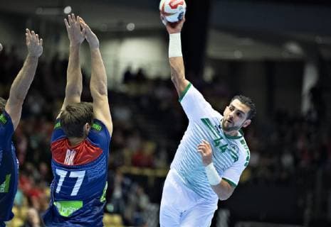 Mahdi Alsalem of Saudi Arabia during the men s IHF Handball World Championship Group C match between Norway and Saudi Arabia in Herning Denmark Saturday Jan 12 2019 Herning Jylland Denmark, detectedSourceLanguage  Copyright: HenningxBagger HenningxBaggerx COP110 spdk20190112-181040-L