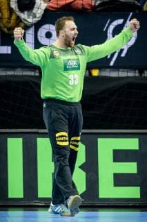 Germany vs Brazil Handball World Championship 2019 12 01 2019 Goalkeeper Andreas Wolff GER 33 at the match between Germany and Brazil at the Handball World Championship in Berlin on 12 01 2019 Berlin BER Germany Mercedes Benz Arena