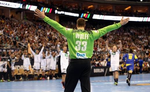 GER Germany vs Brazil 12 01 2019 Mercedes Benz Arena Berlin GER Germany vs Brazil in picture Andreas Wolff GER 33 nordphotox xEngler nph00076