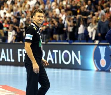 GER Germany vs Brazil 12 01 2019 Mercedes Benz Arena Berlin GER Germany vs Brazil in picture head coach head coach Christian Prokop GER nordphotox xEngler nph00076