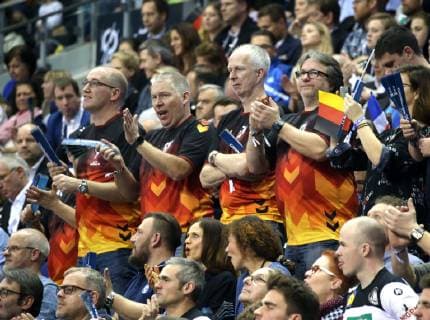 GER Germany vs Brazil 12 01 2019 Mercedes Benz Arena Berlin GER Germany vs Brazil in picture spectators visitors German fans nordphotox xEngler nph00076